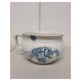Antique BRC France Porcelain Bowl and Melrose Chamber Pot