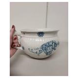 Antique BRC France Porcelain Bowl and Melrose Chamber Pot