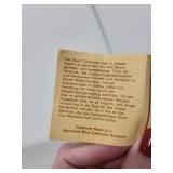 Caithness Glass Handcrafted Blue"Spiral Mofif" or "Aqua Lightning" Swirl Patterned Mini Vase with Tag