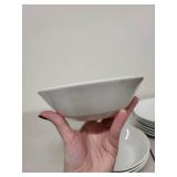 Johnson Bros Ironstone Bowls and Plates Set with Classic Rose Serving Bowl