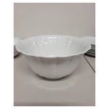 Johnson Bros Ironstone Bowls and Plates Set with Classic Rose Serving Bowl