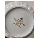 Johnson Bros Ironstone Bowls and Plates Set with Classic Rose Serving Bowl