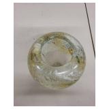 Signed Zuckerman 1994 Studio Art Glass Vase