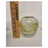 Signed Zuckerman 1994 Studio Art Glass Vase