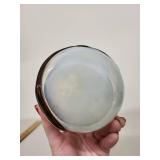 Kosta Boda Handblown Art Glass Bowl with Swirl Pattern