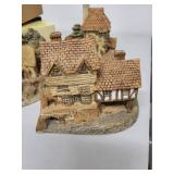 Large Collection of David Winter Cottages Hand Painted Figurines with Boxes
