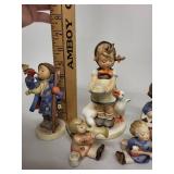 Set of 6 Vintage Goebel Hummel Figurines Germany