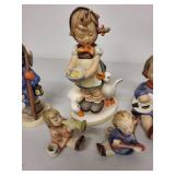 Set of 6 Vintage Goebel Hummel Figurines Germany