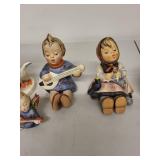 Set of 6 Vintage Goebel Hummel Figurines Germany