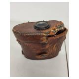 Vintage U.S. Army Signal Corps Binoculars with Leather Case