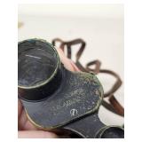 Vintage U.S. Army Signal Corps Binoculars with Leather Case
