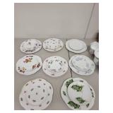 Shelley England Bone China Mixed Floral Tea Set Plates and Cups
