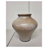 Vintage Handmade Signed HALLING Stoneware Pottery Vase