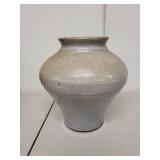 Vintage Handmade Signed HALLING Stoneware Pottery Vase