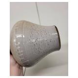 Vintage Handmade Signed HALLING Stoneware Pottery Vase
