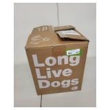 Vintage Cobalt Blue Glass Carafe with Embossed Face Medallion