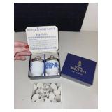 Set of 6 Royal Worcester Egg Coddlers in Original Boxes