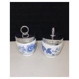 Set of 6 Royal Worcester Egg Coddlers in Original Boxes