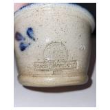 Set of 2 Handmade Stoneware Birdhouses with Artistic Designs