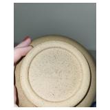 T. Weber Pottery Lidded Storage Jar and Matching Bowl Set