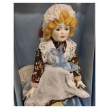 Set of 3 Royal Doulton Nisbet Collector Dolls with Original Boxes