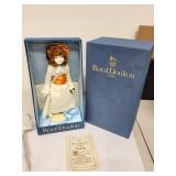 Set of 3 Royal Doulton Nisbet Collector Dolls with Original Boxes