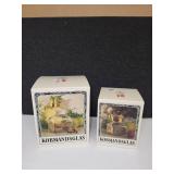 Collection of Holmegaard Glass Jars and Decorative Glass Bowls