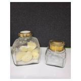 Collection of Holmegaard Glass Jars and Decorative Glass Bowls