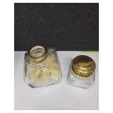 Collection of Holmegaard Glass Jars and Decorative Glass Bowls