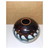 Handmade Studio Pottery Vase Signed by Artist