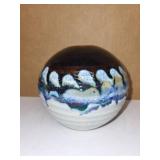 Handmade Studio Pottery Vase Signed by Artist