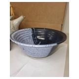 Stunning Handcrafted Pottery Bowl signed by artist