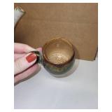 Handmade Studio Pottery Tea Set with Teapot, Creamer, and Cups