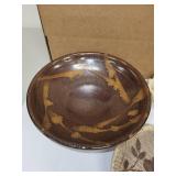 Set of 6 Mixed Vintage and Handmade Ceramic Bowls and Dishes including one original Charles Halling