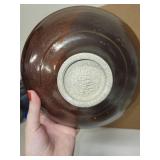 Set of 6 Mixed Vintage and Handmade Ceramic Bowls and Dishes including one original Charles Halling