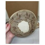 Set of 6 Mixed Vintage and Handmade Ceramic Bowls and Dishes including one original Charles Halling