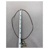 Sterling Silver 925 Necklace with Multi-Stone Pendant