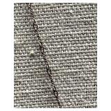 Sterling Silver 925 Necklace with Sea Glass Pendant and Green Bead