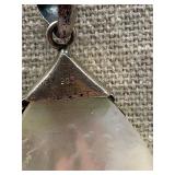 Sterling Silver 925 Necklace with Intricate Pendant Design