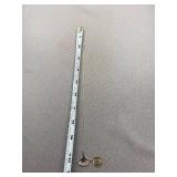 Sterling Silver 925 Ginkgo Leaf Pendant Necklace