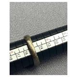 Vintage Sterling Silver 925 Ring with Unique Design - Size 7