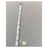 Sterling Silver 925 Anchor Pendant Necklace