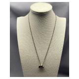 Sterling Silver 925 Buffalo Pendant Necklace