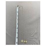 Sterling Silver 925 Necklace with Round Pendant