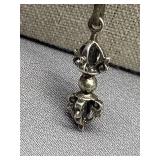 Sterling Silver 925 Necklace Set with Unique Pendant Design