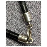 Sterling Silver 925 Necklace Set with Unique Pendant Design