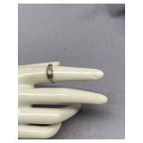 Vintage Sterling Silver 925 Abalone Lizard Ring Size 6.5