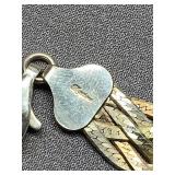 Braided Sterling Silver Necklace 925 Italy