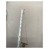 Minimalist Bar Pendant Necklace in Sterling Silver 925