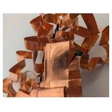 Vintage Copper Christmas Cookie Cutter Set Unique Shaped Baking Land-O-Lakes